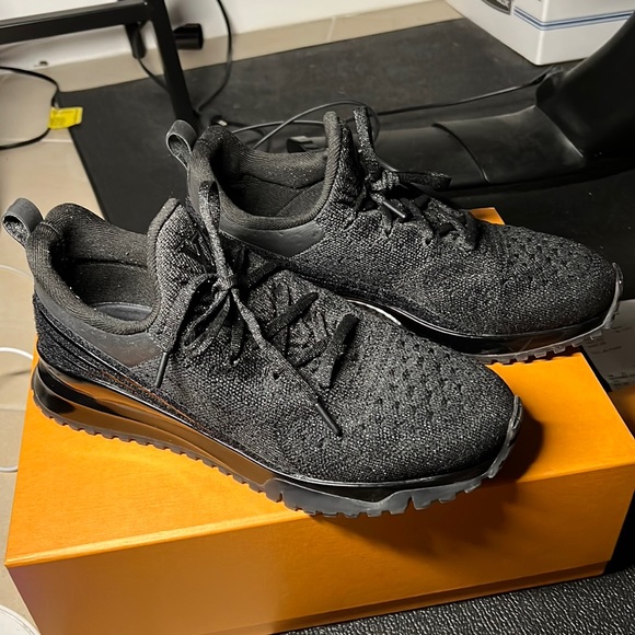 Louis Vuitton Beverly Hills men’s sneaker 1A89S6 noir size 8 normal width - Picture 2 of 13